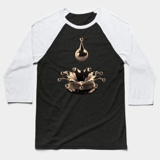 Coffee/Chocolate Drop Baseball T-Shirt